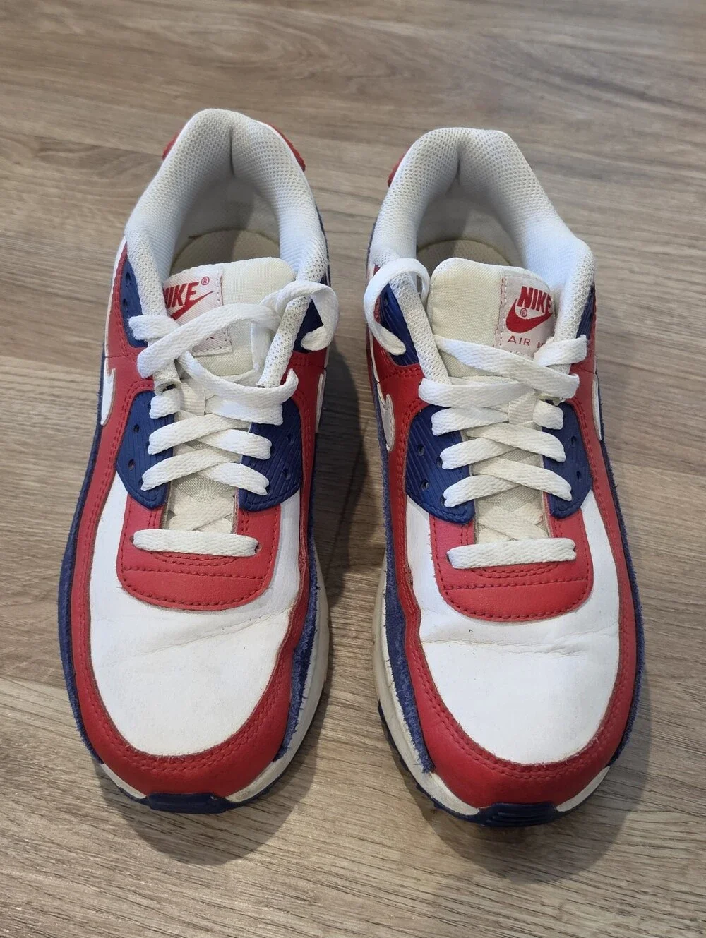 Nike Air Max 90s USA Youth 7 Sneakers